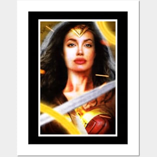 Wonder angelina jolie Posters and Art